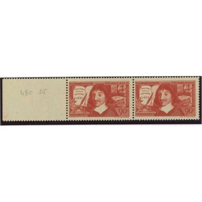 YT 341 - Paire - Neuf xx - Cote 8 Euros