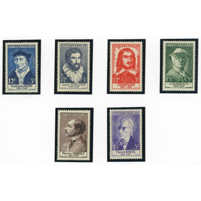 YT 1066 à 1071 - Neuf xx - 6 timbres - Cote 50 Euros
