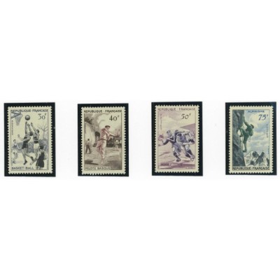 YT 1072 à 1075 - Neuf xx - 4 timbres - Cote 25 Euros