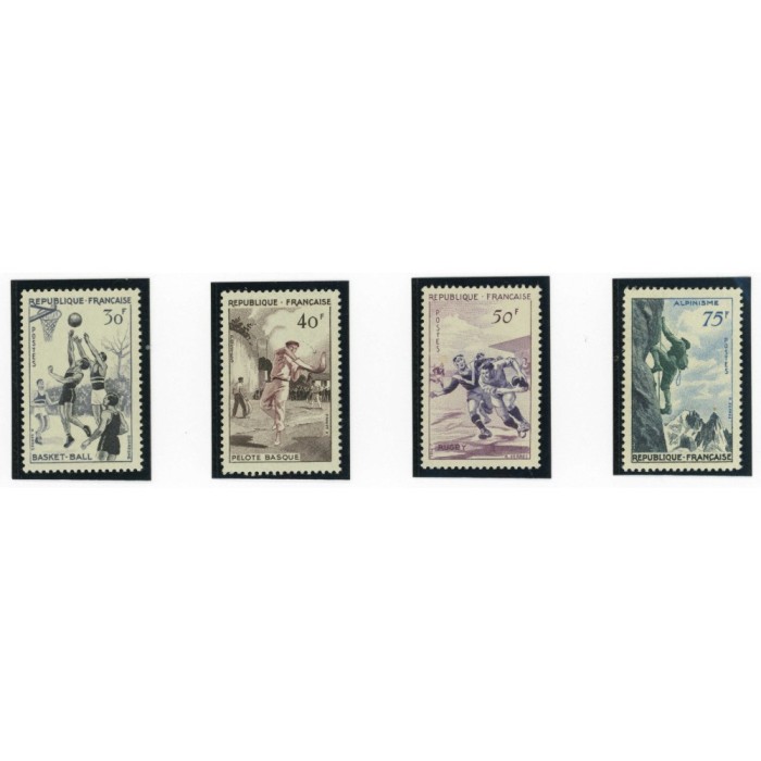 YT 1072 à 1075 - Neuf xx - 4 timbres - Cote 25 Euros