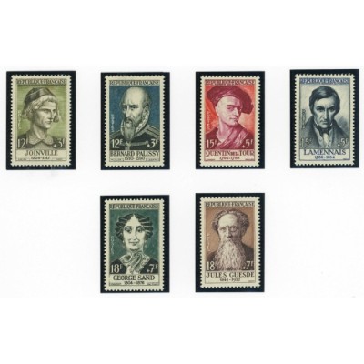 YT 1108 à 1113 - Neuf xx - 6 timbres - Cote 25 Euros
