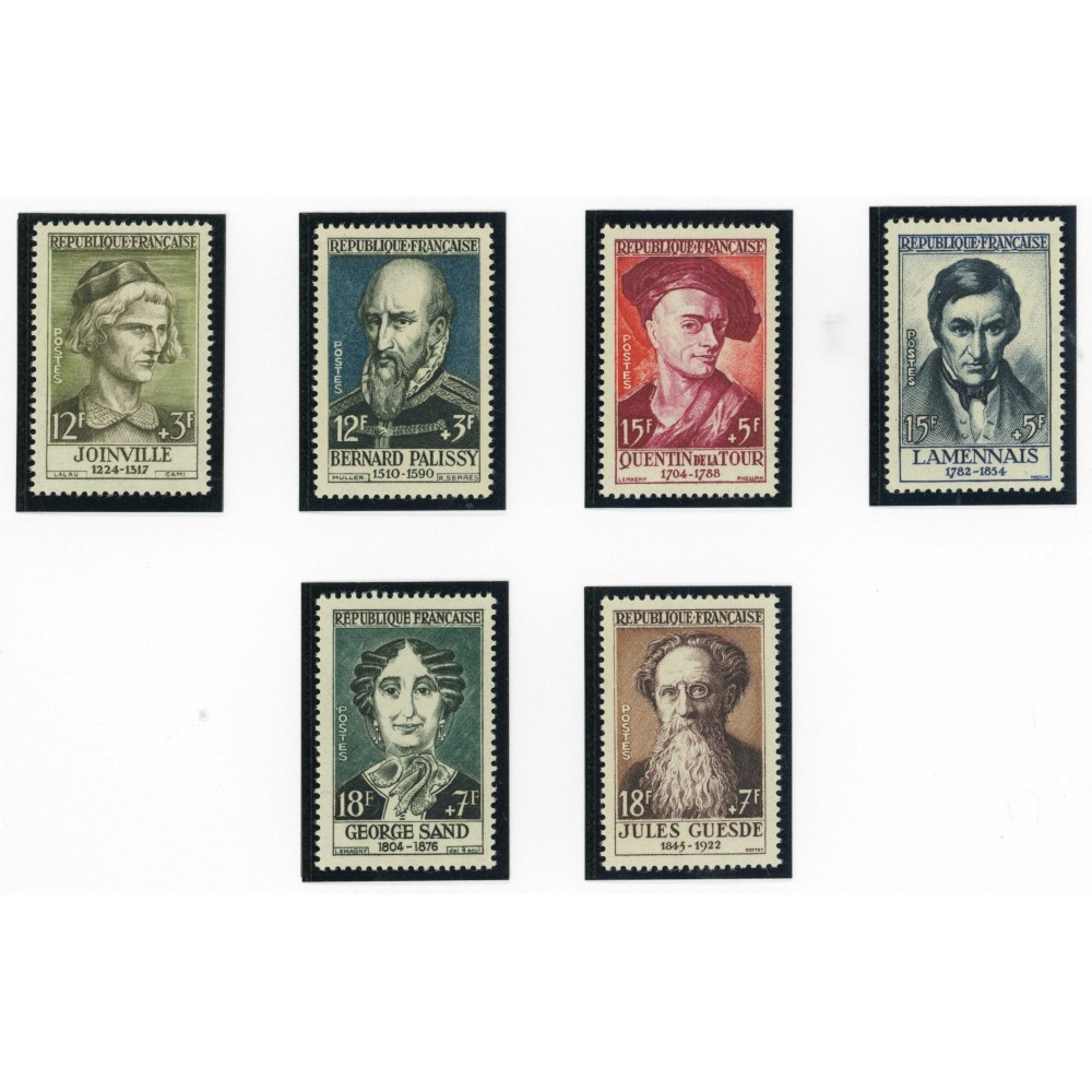 YT 1108 à 1113 - Neuf xx - 6 timbres - Cote 25 Euros
