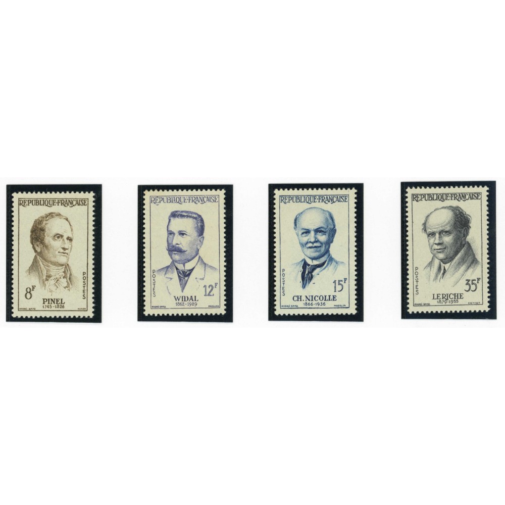 YT 1142à1145 - Neuf xx - 4 timbres - Cote 6 Euros