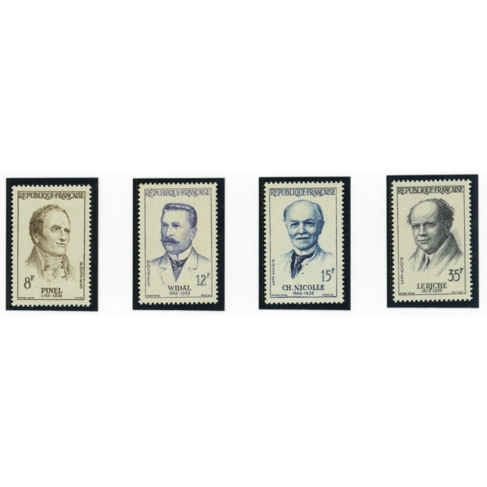 YT 1142à1145 - Neuf xx - 4 timbres - Cote 6 Euros