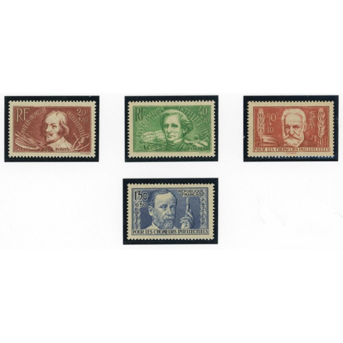 YT 330 à 333 - Neuf x - 4 timbres - Cote 35 Euros