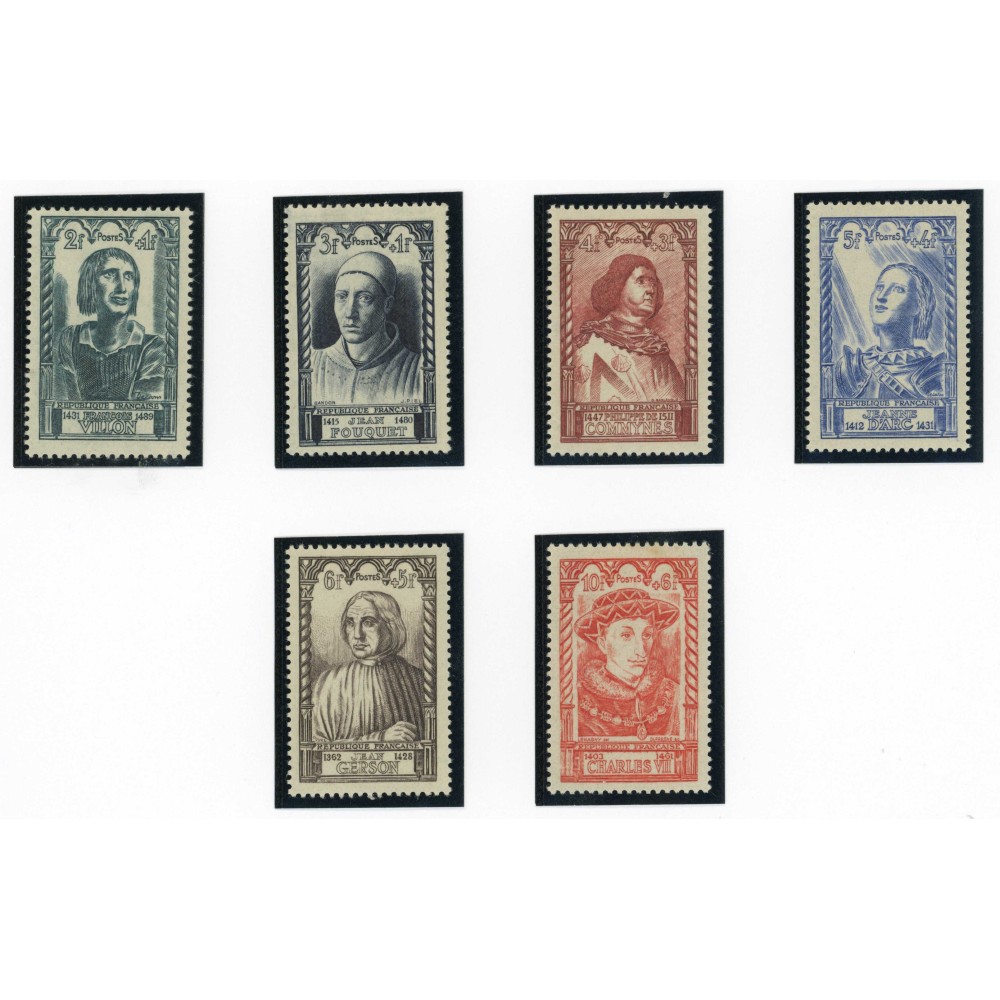 YT 765 à 770 - Neuf xx - 6 timbres - Cote 14 Euros