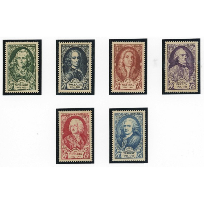 YT 853 à 858 - Neuf xx - 6 timbres - Cote 31 Euros