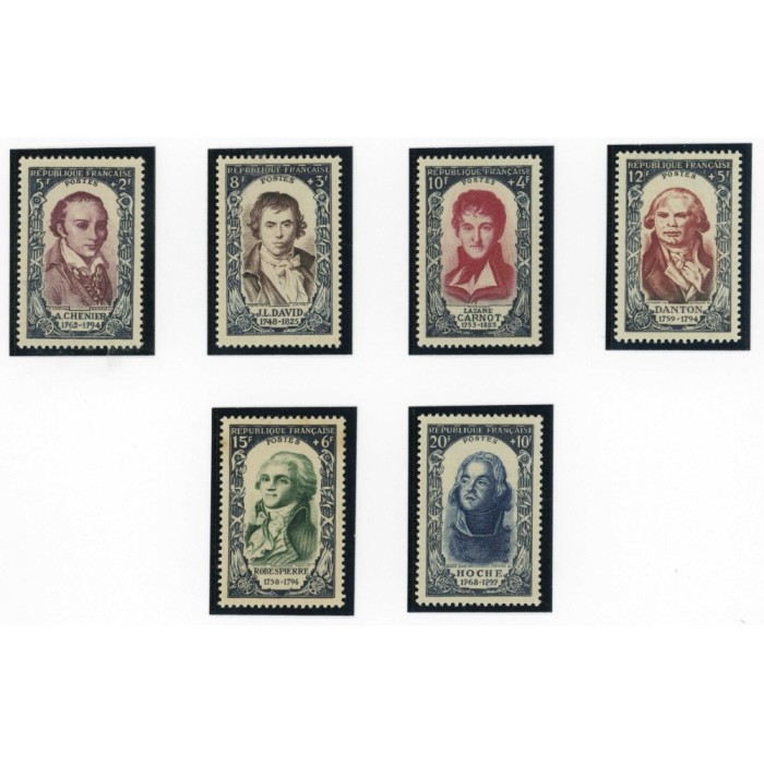 YT 867 à 872 - Neuf xx - 6 timbres - Cote 100 Euros