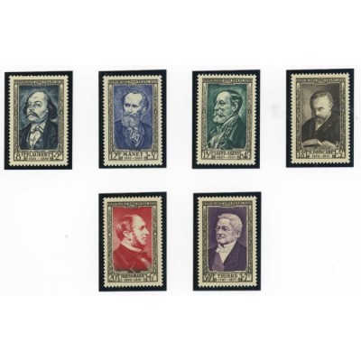 YT 930 à 935 - Neuf xx - 6 timbres - Cote 60 Euros