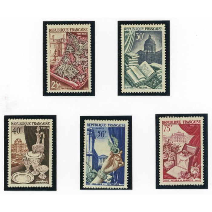 YT 970 à 974 - Neuf x - 5 timbres - Cote 22 Euros