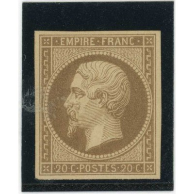 Napoleon 20 c. Brun - Essai de couleur