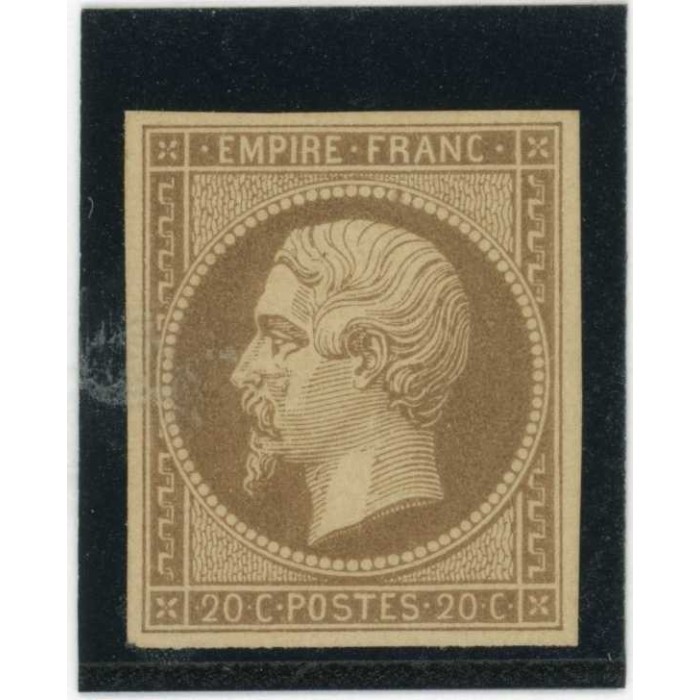 Napoleon 20 c. Brun - Essai de couleur
