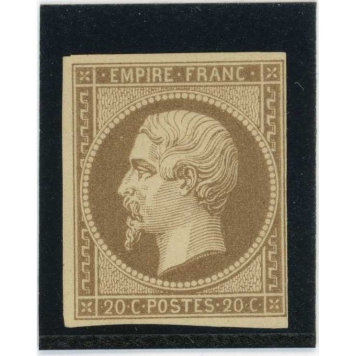 Napoleon 20 c. Brun - Essai de couleur