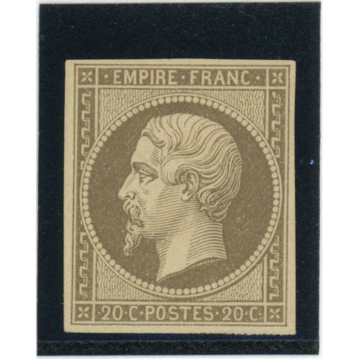 Napoleon 20 c. Brun - Essai de couleur