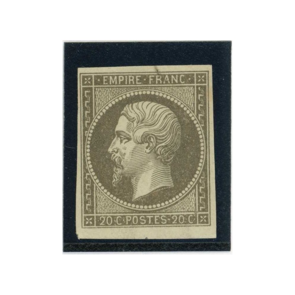 Napoleon 20 c. Brun - Essai de couleur