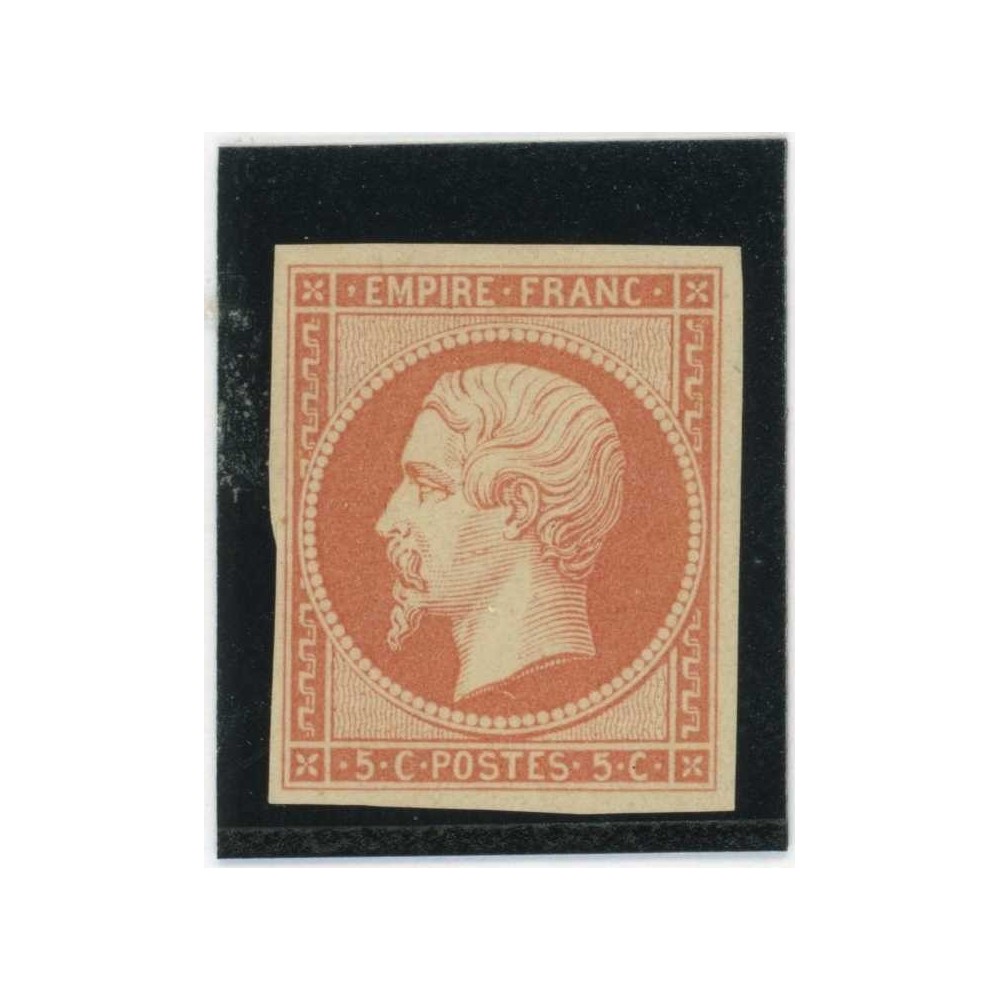 Napoleon 5 c. Rouge - Essai de couleur