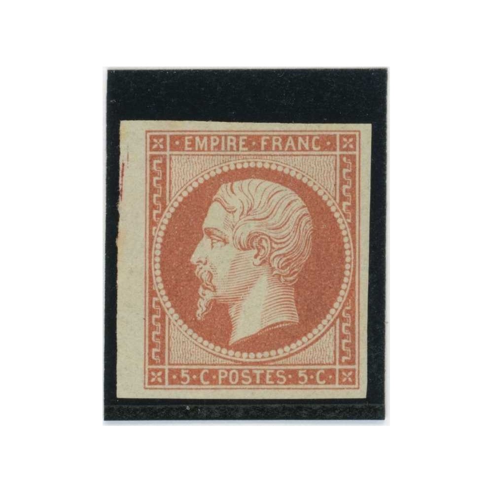 Napoleon 5 c. Rouge - Essai de couleur
