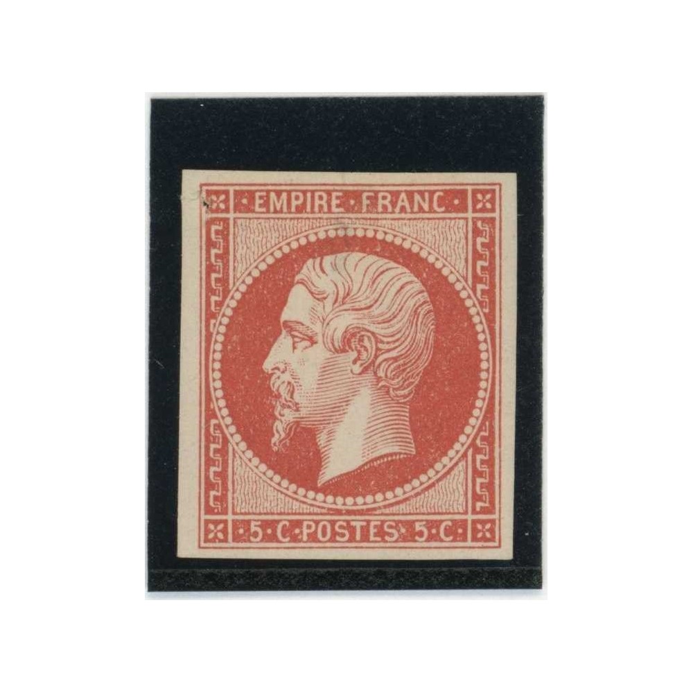 Napoleon 5 c. Rouge - Essai de couleur