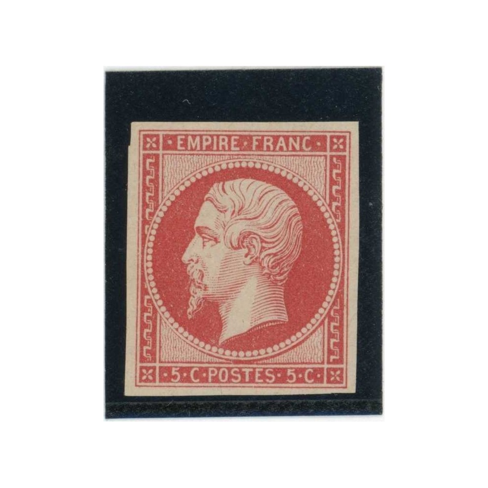 Napoleon 5 c. Rouge - Essai de couleur