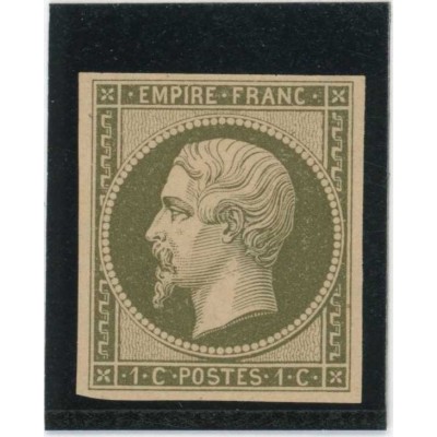 Napoleon 1 c. Gris - Essai de couleur