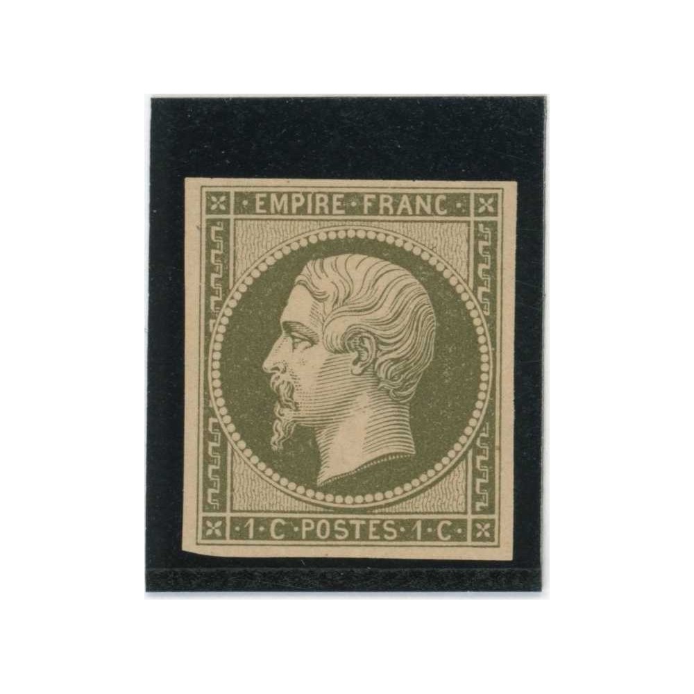 Napoleon 1 c. Gris - Essai de couleur