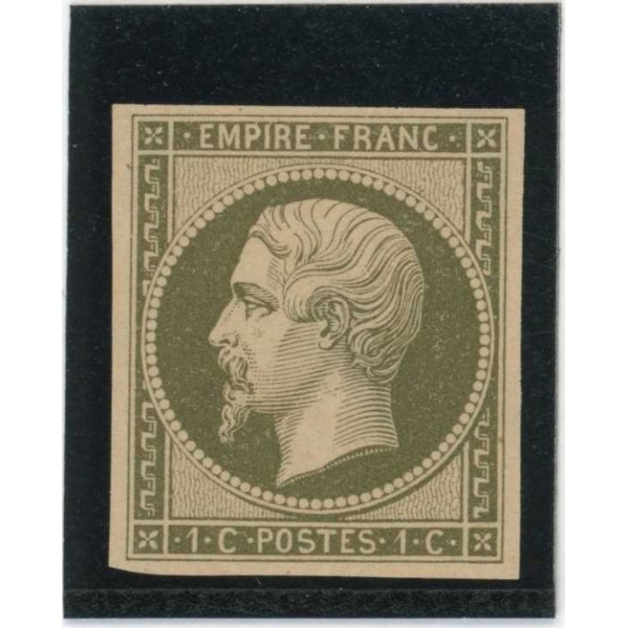 Napoleon 1 c. Gris - Essai de couleur
