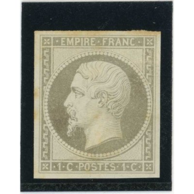 Napoleon 1 c. Gris - Essai de couleur