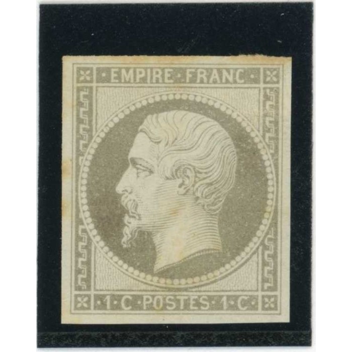 Napoleon 1 c. Gris - Essai de couleur