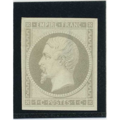 Napoleon 1 c. Gris - Essai de couleur