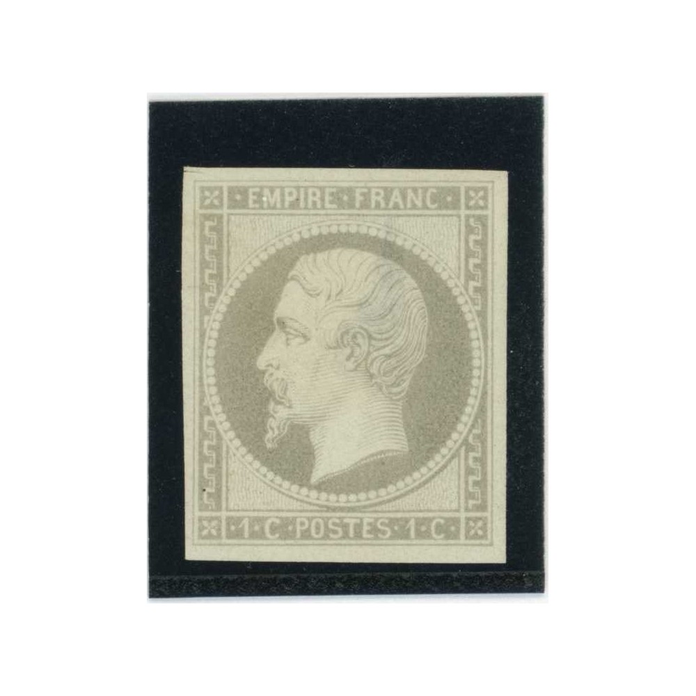 Napoleon 1 c. Gris - Essai de couleur