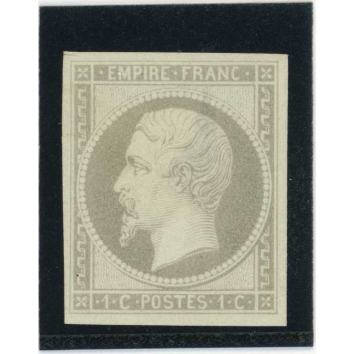 Napoleon 1 c. Gris - Essai de couleur