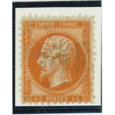 Napoleon 1 c. Orange - Papier baudruche - Essai de couleur