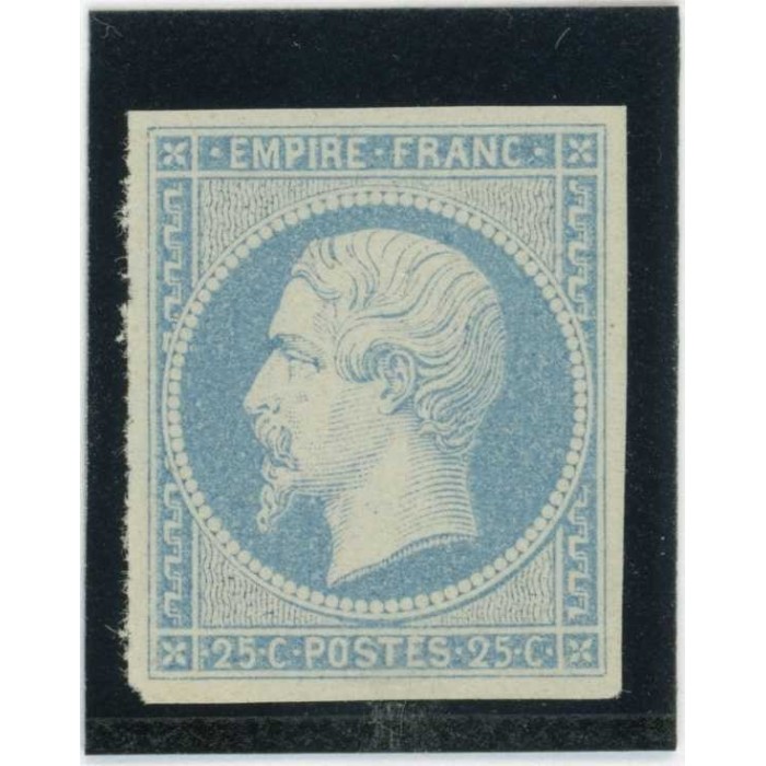 Napoleon 25 c. Bleu - Essai de couleur