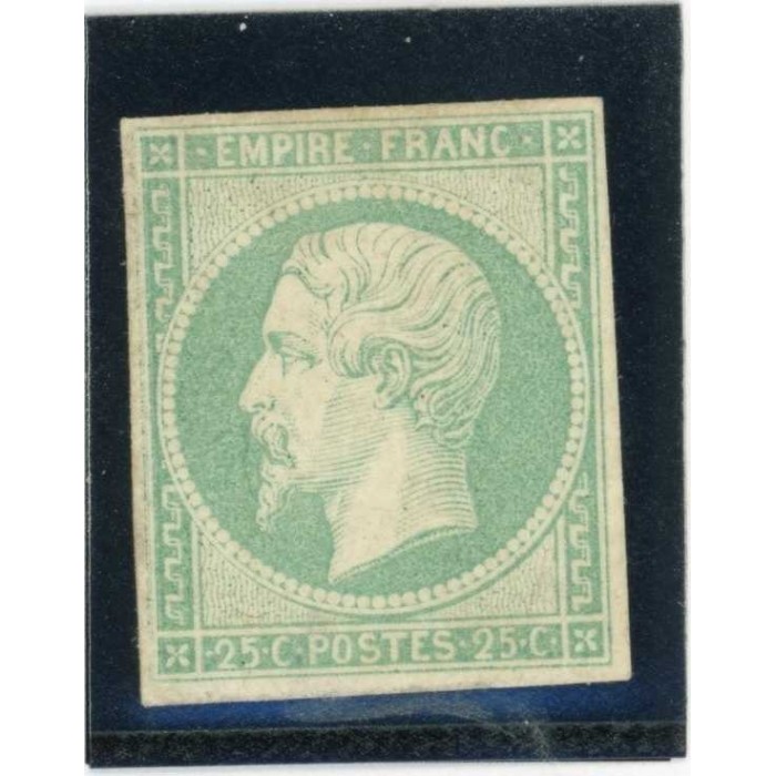 Napoleon 25 c. Vert - Essai de couleur