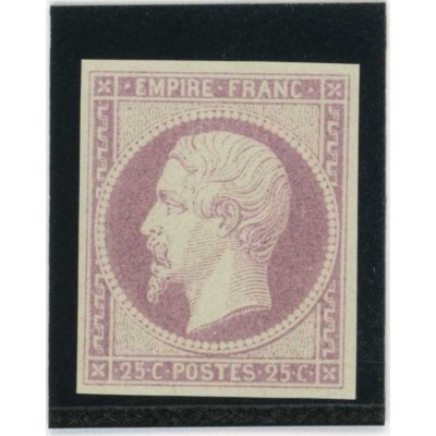Napoleon 25 c. Lilas rose - Essai de couleur