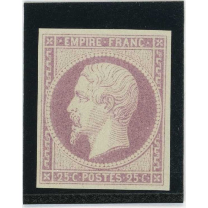Napoleon 25 c. Lilas rose - Essai de couleur