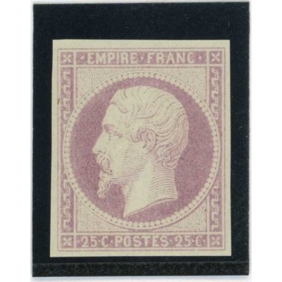 Napoleon 25 c. Lilas rose - Essai de couleur