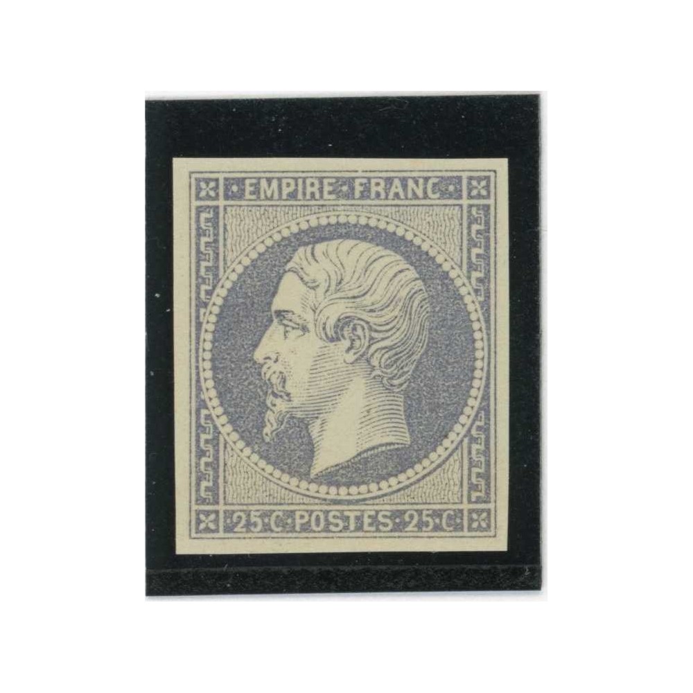 Napoleon 25 c. Bleu - Essai de couleur