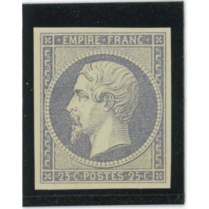 Napoleon 25 c. Bleu - Essai de couleur