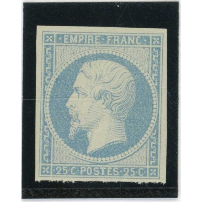 Napoleon 25 c. Bleu - Essai de couleur