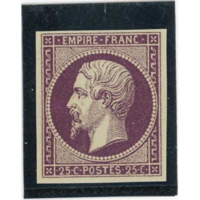 Napoleon 25 c. Lilas violet - Essai de couleur
