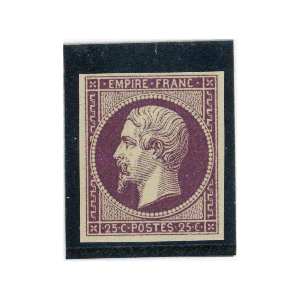 Napoleon 25 c. Lilas violet - Essai de couleur