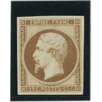 Napoleon 25 c. Brun - Essai de couleur
