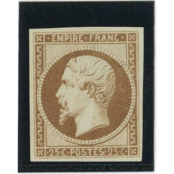 Napoleon 25 c. Brun - Essai de couleur