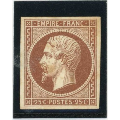 Napoleon 25 c. Brun - Essai de couleur