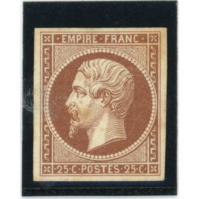 Napoleon 25 c. Brun - Essai de couleur