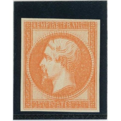 Napoleon 25 c. Orange - Essai de couleur