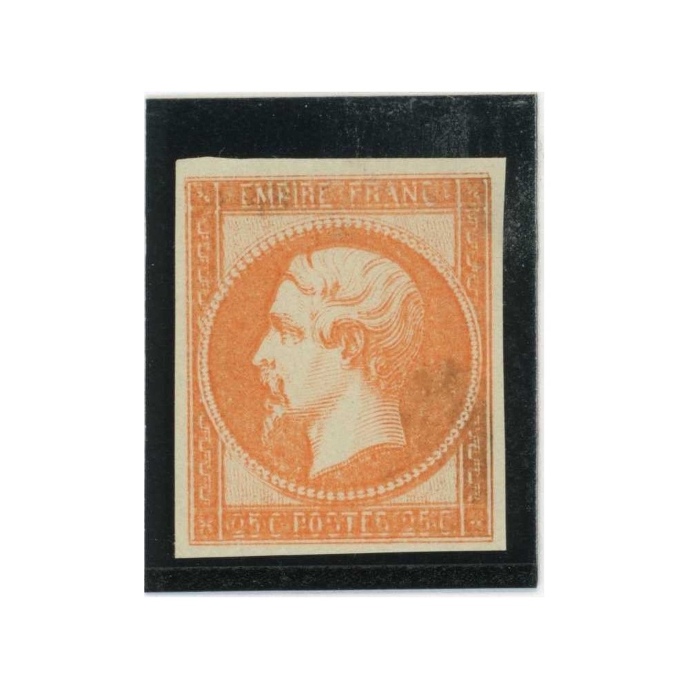 Napoleon 25 c. Orange - Essai de couleur