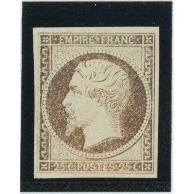 Napoleon 25 c. Brun - Essai de couleur