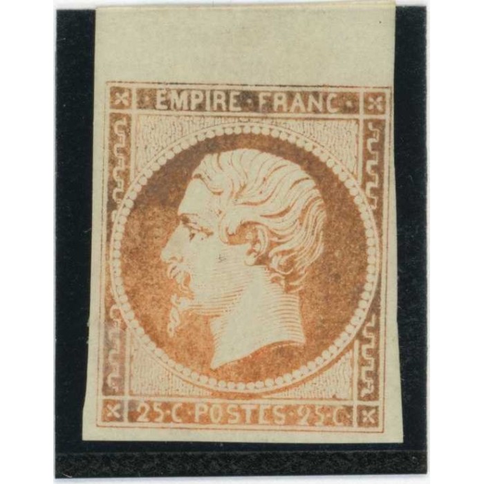 Napoleon 25 c. Orange - Essai de couleur
